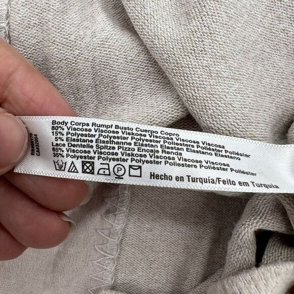 Saturday Sunday Anthropologie Stitched panel sweater size small - Picture 5 of 6